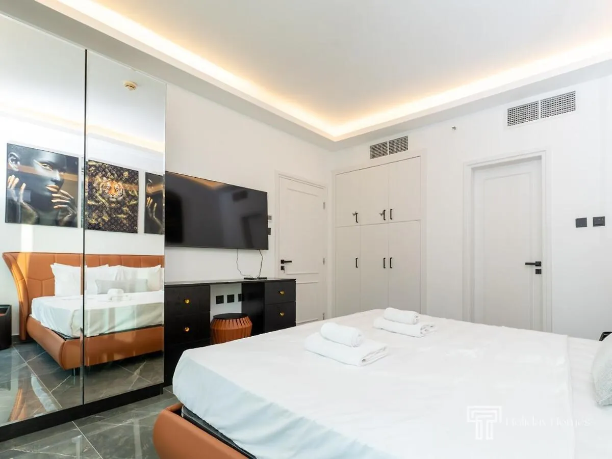 דירה Cozy And Uniquely Furnished One Bedroom Dubai Marina